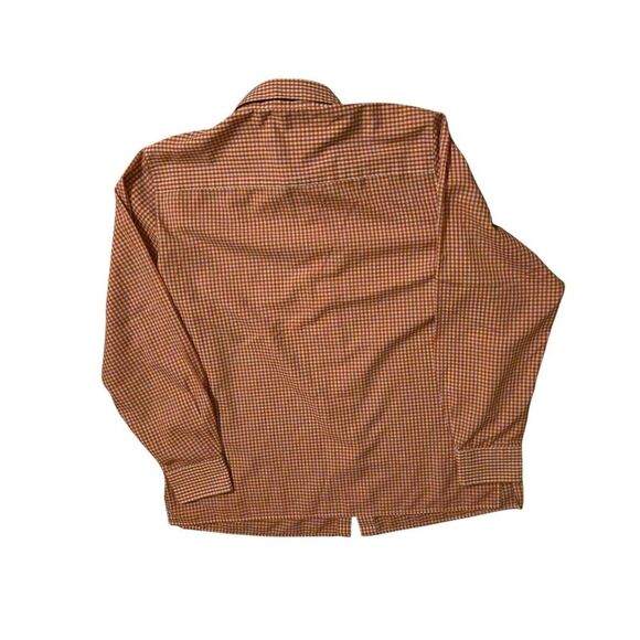 Orvis Gigham Women's Size 14 Red Button Down Shirt Country Prairie - Picture 2 of 7